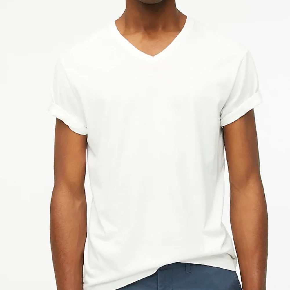 J crew Washed jersey V-neck tee